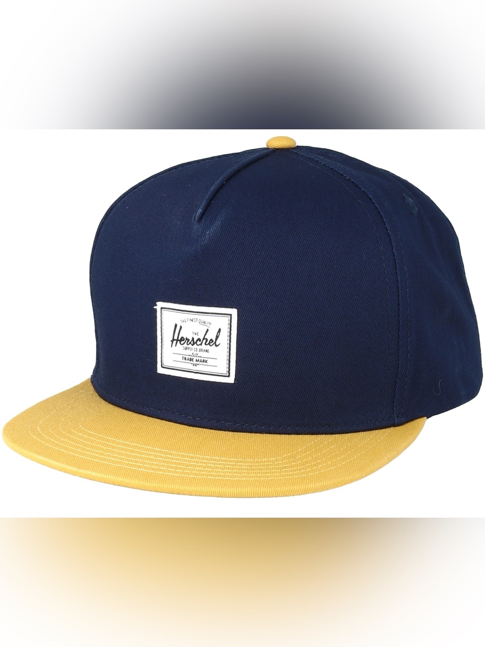 Herschel Supply Company Navy & Yellow Two-Tone Snapback Hat